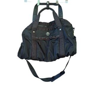 Ivivva  Nylon Duffel Bag With Adjustable Shoulder Strap & Multiple Pockets